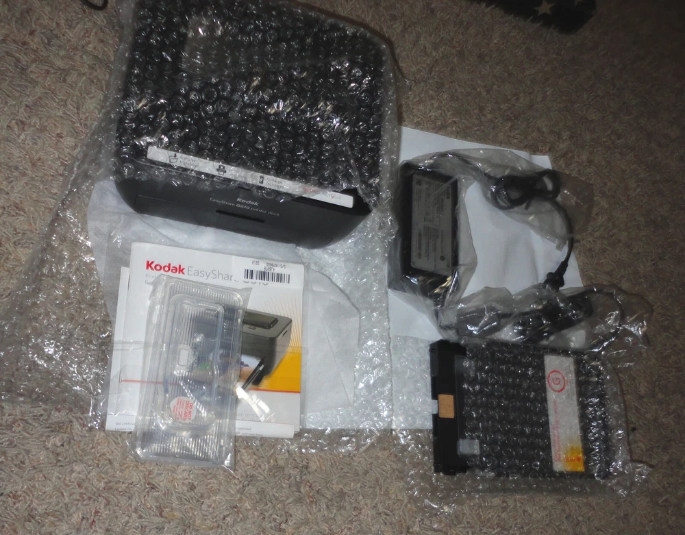 KODAK EASYSHARE G610 Digital Photo PRINTER DOCK DOCKING STATION NO CAMERA~NEW