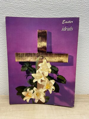 Vtg 1959 Ideals Magazine Issue Easter March Vol.16 N:1