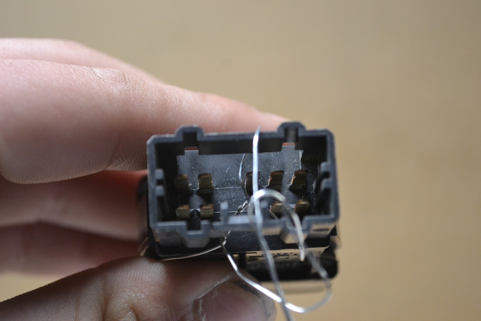 03 04 05 06 07 Honda Accord Hazard Lights Switch Control Power 1017B