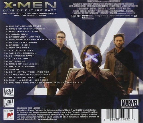 X-MEN DAYS OF FUTURE PAST (MUSIQUE DE FILM) - JOHN OTTMAN (CD) - Bild 2 von 2