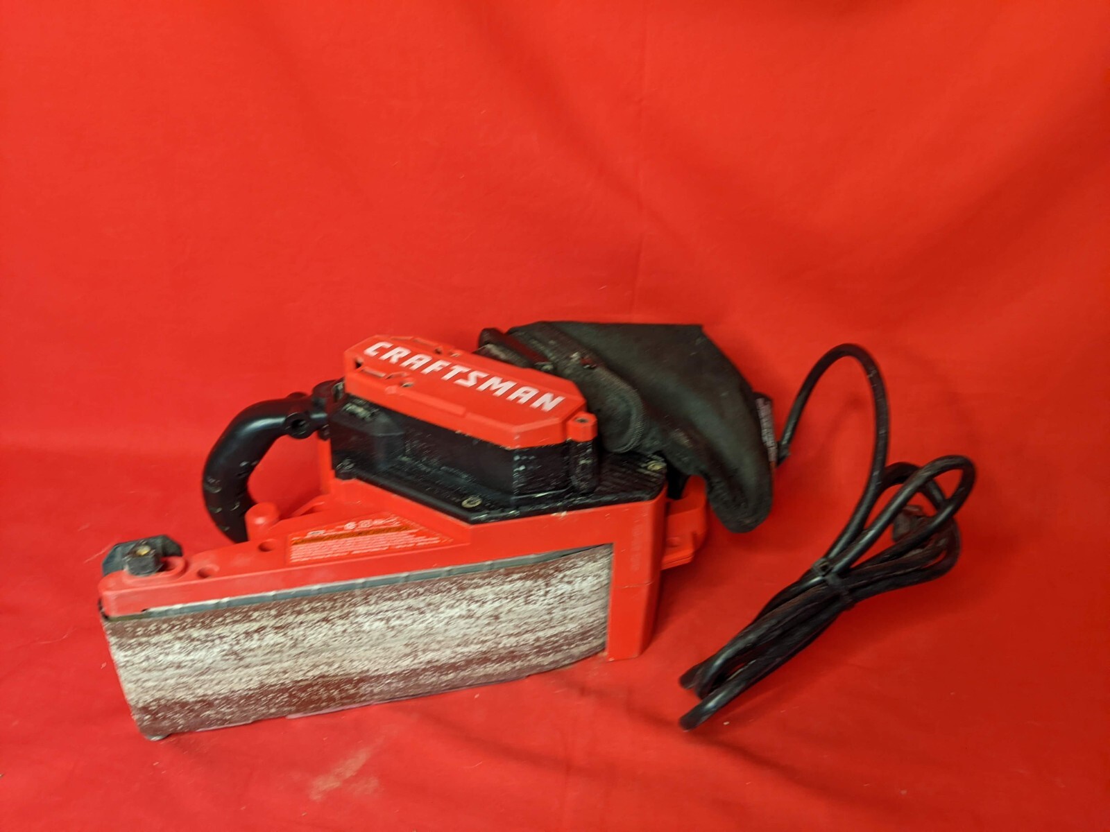 Craftsman 120Volt 7Amp Belt Sander With Dust Bag CMEW213 eBay