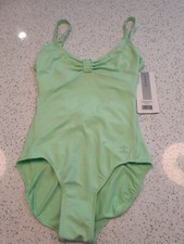 Womens Small 4-6 - Danskin Adjustable Strap Mint Green Leotard