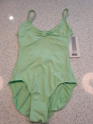 Womens Small (4-6) - Danskin Adjustable Strap Mint Green Leotard
