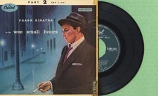 FRANK SINATRA / Wee Small Hours / CAPITOL EAP 2-581 Press England 1955 EP VG+