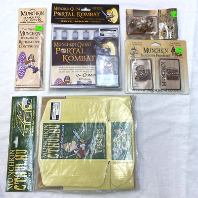 Munchkin Portal Kombat Crypt Bookmark Collection Cthulhu D6 Imaginary All New