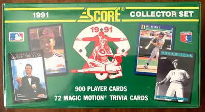 1991 Score Baseball 900 Card Complete Collector Set FACTORY SEALED