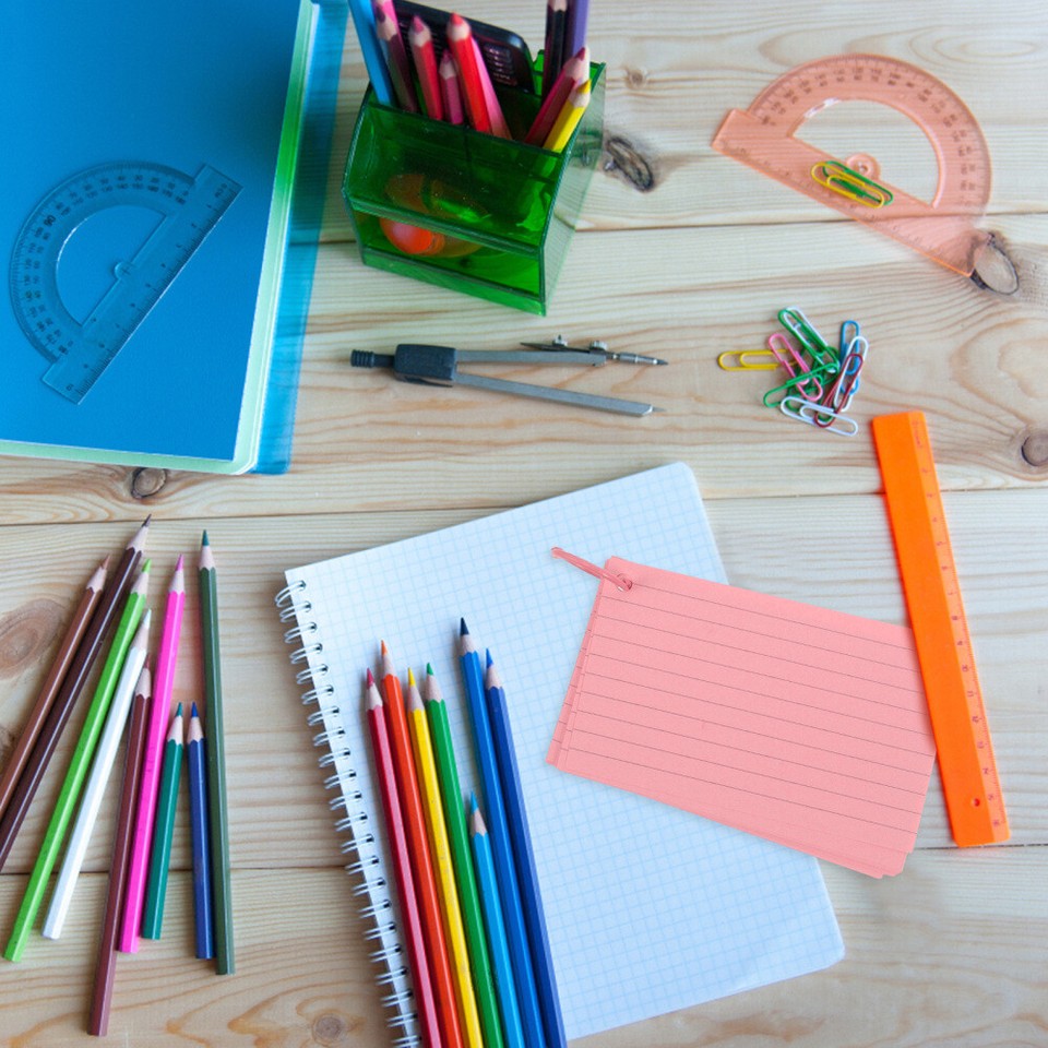 Blank Cards Learning Memory Cards Blank Words Flashcards Study