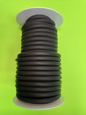 1/4 id x 1/16 wall x 3/8 od Black 50 feet natural rubber tubing