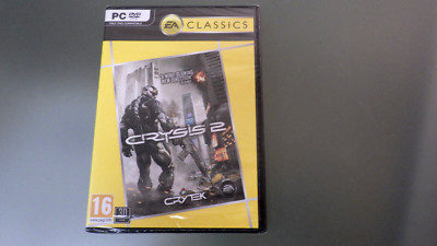 2011 Video PC-DVD Game CRYSIS 2 CRYTEK in Box FACTORY SEALED NEW