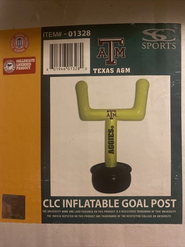 2 Clc Sc Sports Inflatable Football Goal Posts Texas A&M University | eBay