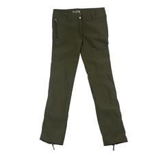 ANATOMIE Travel Pant Pockets Narrow Leg Moss Green Size XS 28x29