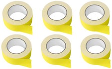  6 Rolls Rockville Pro Audio/Stage Wire ROCK GAFF Yellow Gaffers Tape 2"x100 Ft