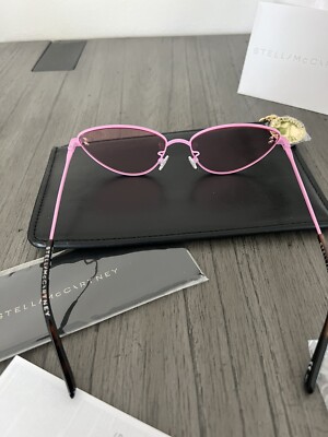 ? Stella McCartney Blush Pink Cat-Eye Sunglasses SC0064SA Stella McCartney Pink Sunglasses for Women for sale | eBay main image 3