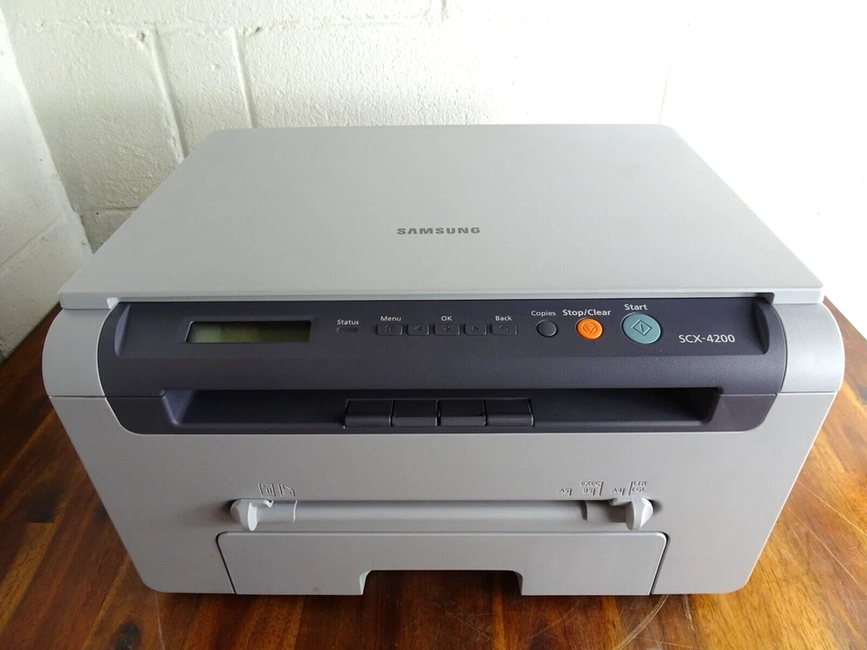 SAMSUNG SCX 4200 Monochrome Laser Printer with Box & Extras Tested 1,234 Pages - Image 4 of 4