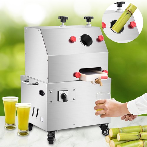 Electric Sugarcane Juicer Ginger Press Machine Juice Squeezer Extractor 661lbs/h