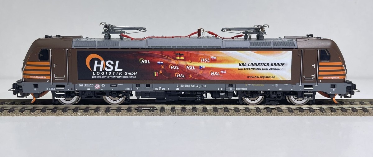 Piko H0 Eurotain 71193 E-Lok BR 187 HSL Ep. VI DCC Sound NEU & OVP