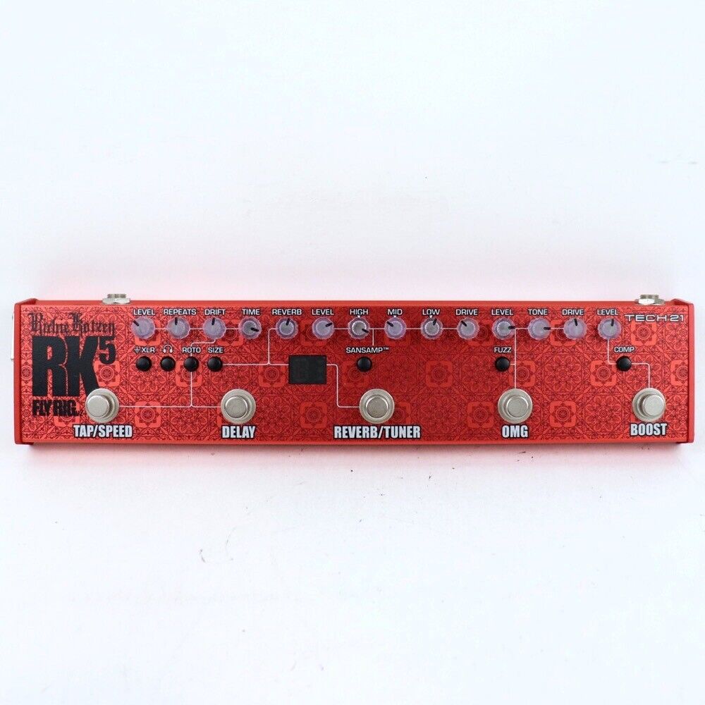 TECH21 RK5 FLY RIG V2 Richie Kotzen Signature Multi-Effect TECH21 RK5 FLY RIG V2 Richie Kotzen Signature Multi-Effect