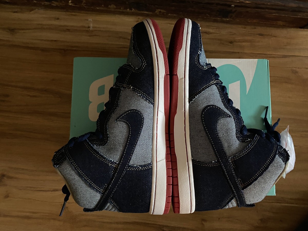 nike sb dunk high trd qs reese forbes denim