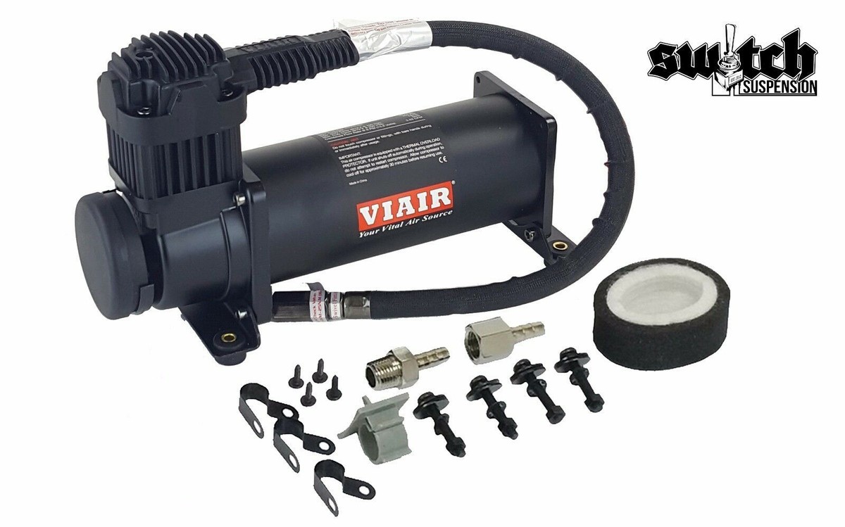 Viair 444c Black Air Compressors Dual Pack 200 PSI 100% Duty Cycle 