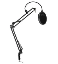  Blucoil All in One Microphone Suspension Boom Arm Stand with Pop Filter UC