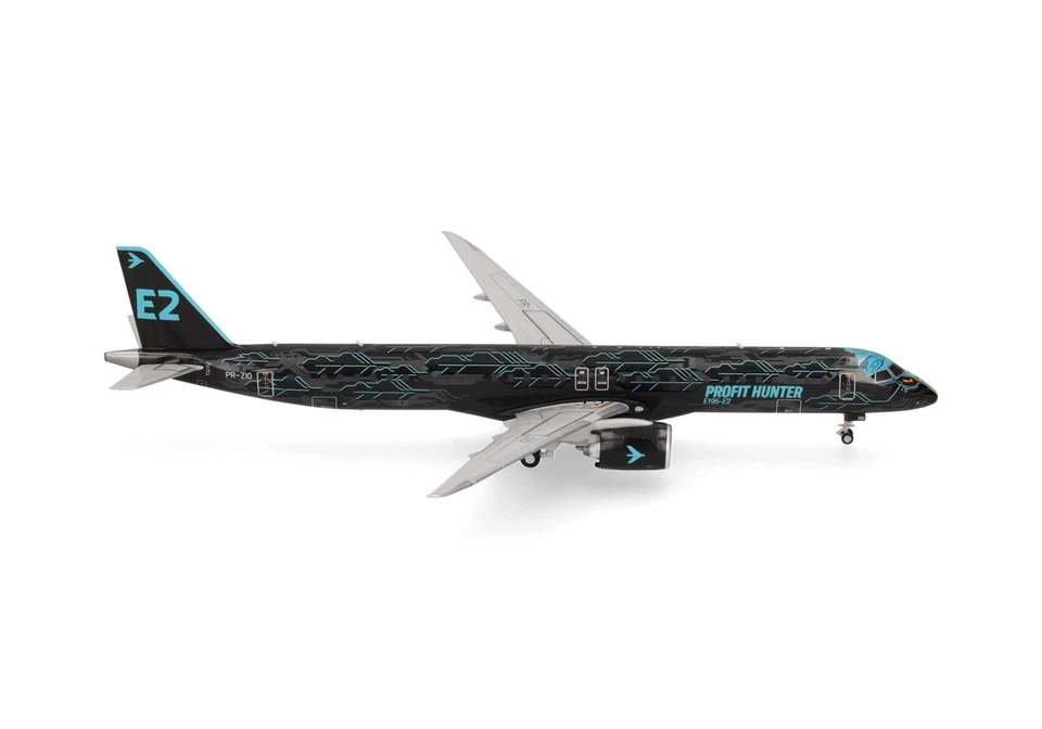 HERPA - EMBRAER E195-E2 Profit Hunter Tech Eagle PR-ZIQ - 1/200 - HER572989 - Image 2 of 4