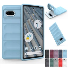 For Google Pixel 8 Pro/8/7 Pro/7A Slim Shockproof Soft Rubber Phone Case Cover