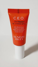 Sunday Riley C.E.O Vitamin C Brightening Serum Brightens Skin Mini Size 0.17 oz