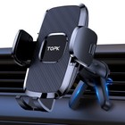 TOPK Car Vent Phone Holder, Upgraded Metal Hook, Fits All Smartphones