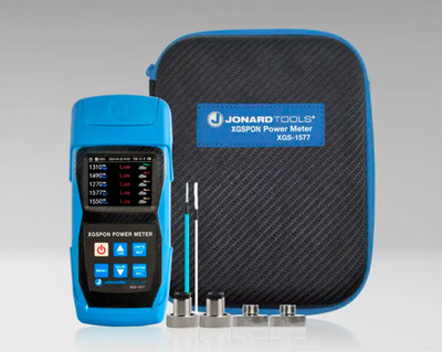 Jonard - XGS-1577 - Passive Optical Network Power Meter for XGSPON/XGPON/BPON/EP