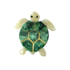 Small Sea Turtle Hair Clips,Cellulose Acetate Clips,Small Claw Clips S1