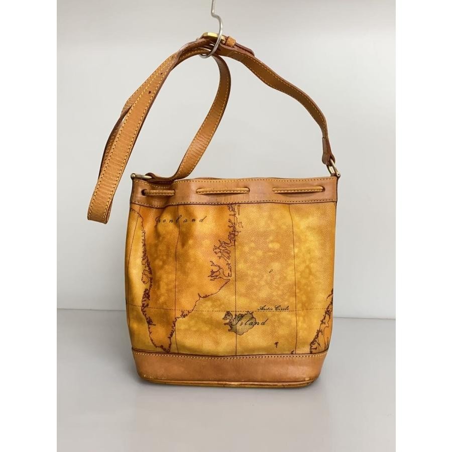 Prima Classe Map Pattern Drawstring Shoulder Bag/… - image 3