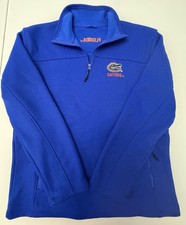 Florida Gators Colosseum Athletics Pullover Men s Sweatshirt 1/4 Zip XL Blue