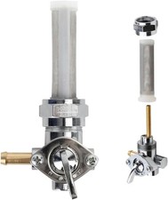 Petcock Fuel Valve 22mm Left Spigot for Harley Davidson Sportster Big Twin Dy...