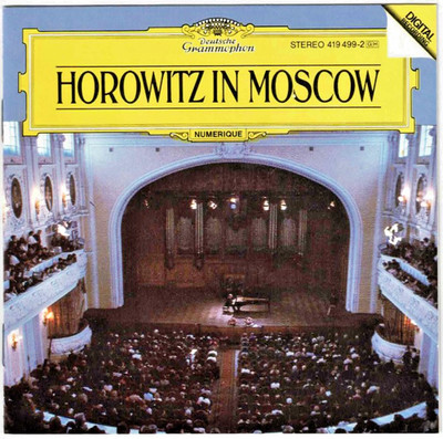 Vladimir Horowitz : Horowitz In Moscow  CD   NICE !