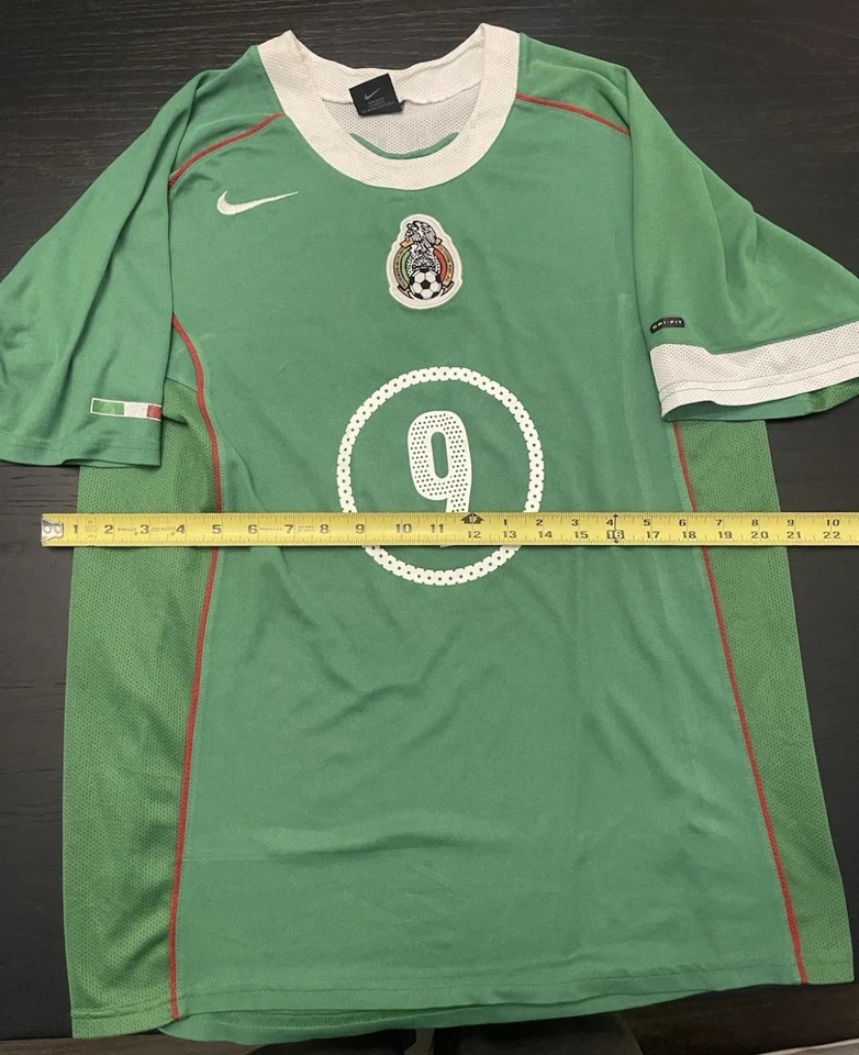 Camiseta Nike México 2005 local - U17 WC Carlos Vela #9 mediana Foto 4 de 4