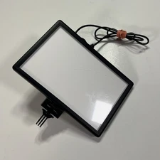 L122T Ultra Thin LED Video Light Panel with LCD Display Dimmable Bi Color 3300K