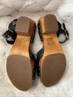 Patricia Nash Gigi Black Leather Clog Sandal Platform  Size 9 — photo 4