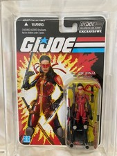 GI Joe NINJA KIM ARASHIKAGE COLLECTORS CLUB MOC With Acrylic Case