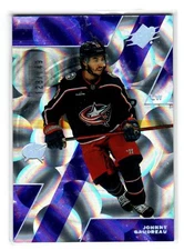 2023-24 SPx #16 Johnny Gaudreau Parallax Purple #/149