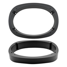 2Pcs Universal 6X9 Inch Plastic Vehicle Speaker Spacer Ring Adapter, Beveled Mou