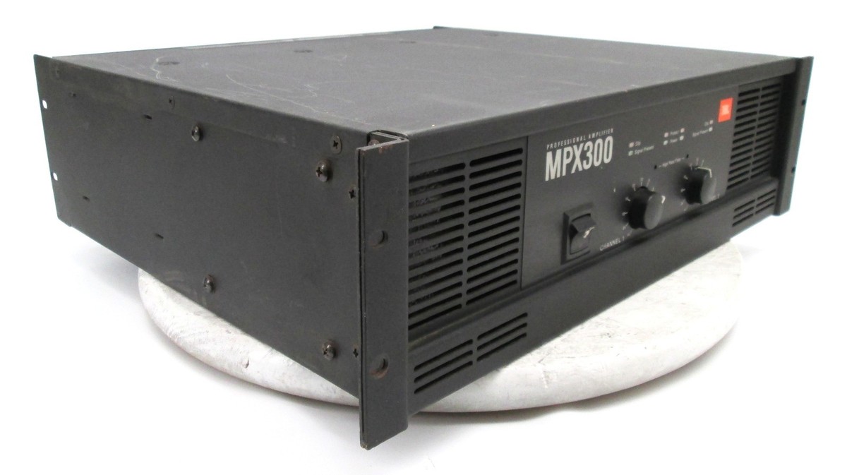 JBL MPX 300 MPX Series Professional Power Amplifier 300WPC @ 4