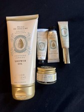 Panier des Sens Almond Set of 5: Lip Balm, Shower Oil, Hand Cream, Cuticle Oil