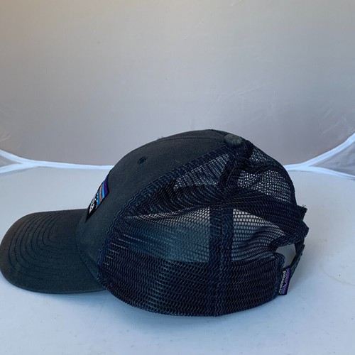 Patagonia Hat Cap Snap Back Blue Mesh Back Logo Outdoor Casual Hiking Adult OSFA - Picture 8 of 12