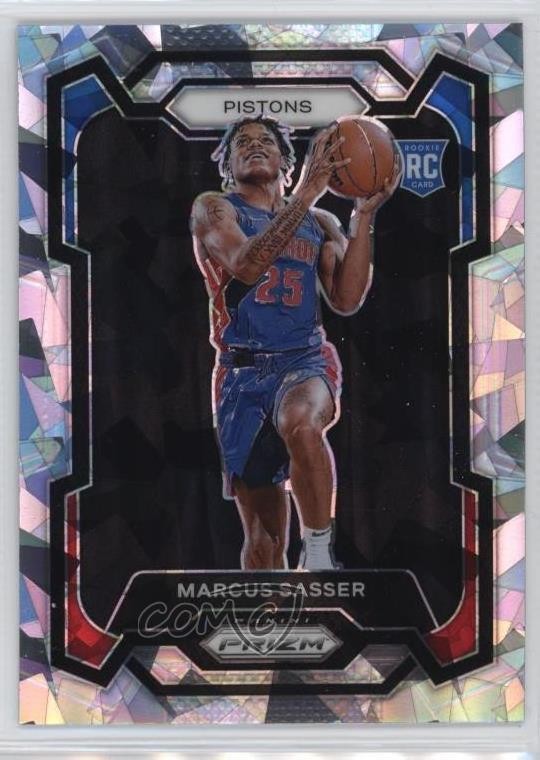 2023-24 Panini Prizm Ice Prizm Marcus Sasser #174 Rookie RC 09vk