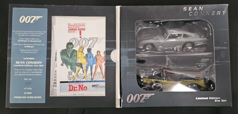 James Bond Corgi Sean Connery Edición Limitada Era Set CC93984 Foto 2 de 4