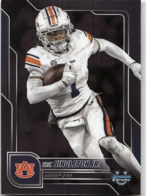 2025 Bowman University Chrome Eric Singleton Jr. # 186