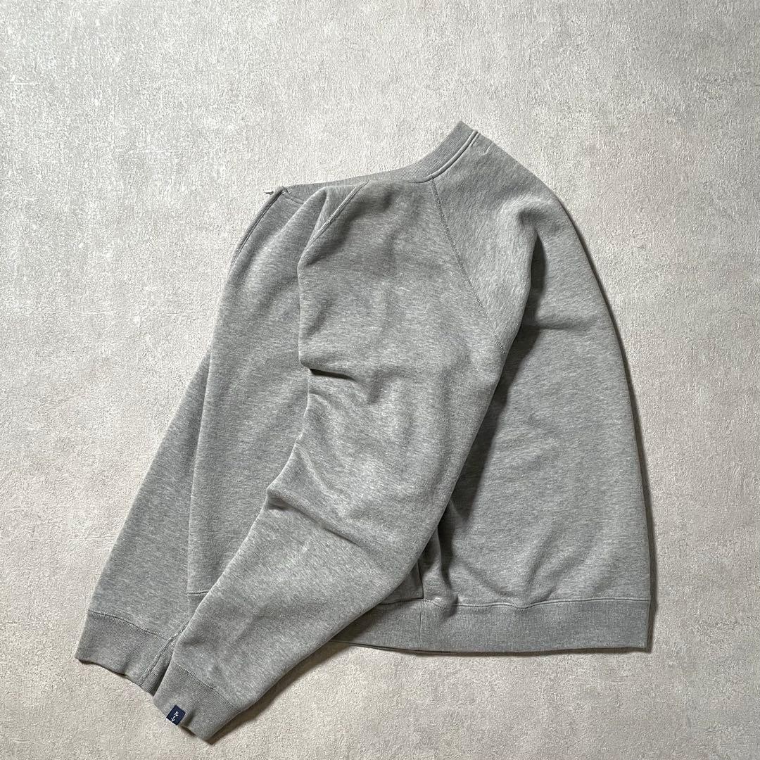 Graphpaper x Loopwheeler Half Zip Sweatshirt Gray… - image 3