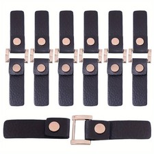 DIY crafts 1set 6pcs PU Alloy Side Clip Detachable Purse Suspension Clasps