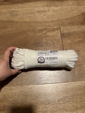 White 100ft 5mm Utility Rope