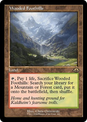 Wooded Foothills (Retro Frame) - 441 - NM - Modern Horizons 3